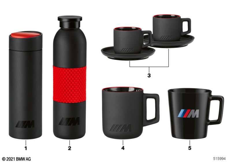 BMW M Collection - чашки/бутылки 20/22