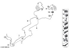 Топливопровод/ элементы крепления