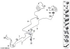 Топливопровод/ элементы крепления