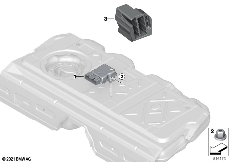 U10/G60/G45/G07N ЭБУ топливного насоса