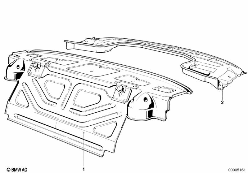 Перегородка багажного отделения