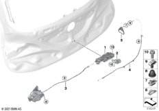 Система замков багажной двери