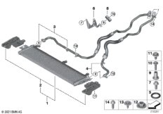 Маслян.радиатор/трубопр.масл.радиатора