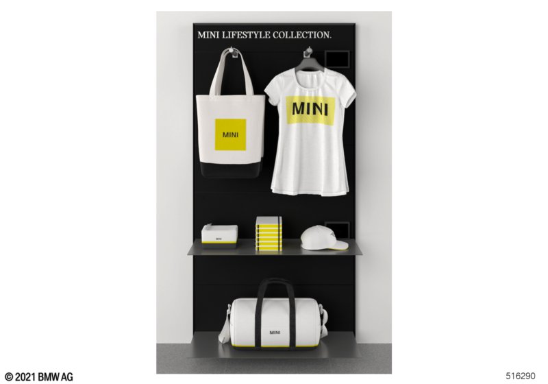 MINI Collection 20/22 стеллаж бел./желт.