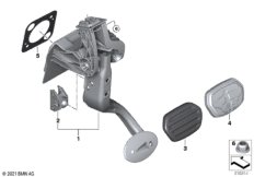 Педальный механизм АКПП