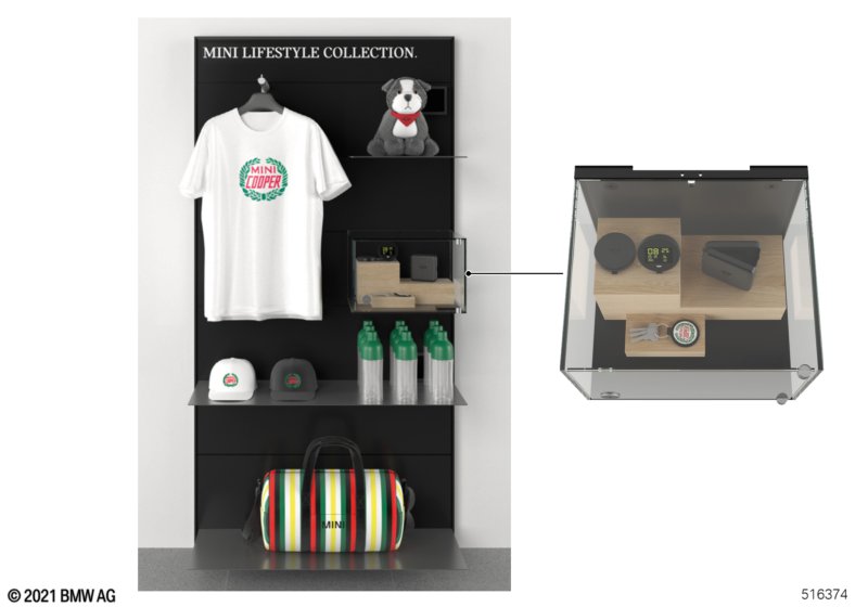 MINI 60 Years стеллаж Аксессуары