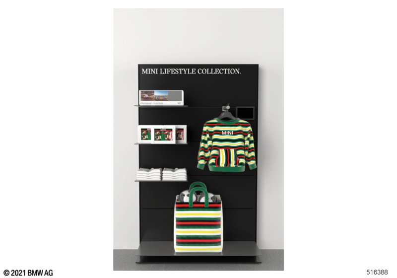 MINI 60 Years стеллаж отдельностоящ.Kids