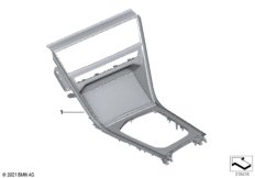 Декор.накладки Individual центр.консоли