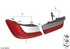 Блок задних фонарей