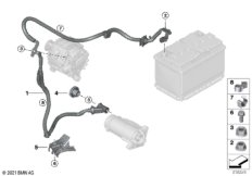 Провод стартер — генератор — АКБ