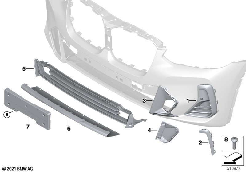 Крышка Воздуховода Л. G01 / G02