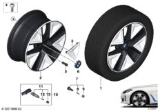 BMW л/с диск Aerodynamik 855 - 19"