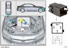 Реле электровентилятора двигателя K5