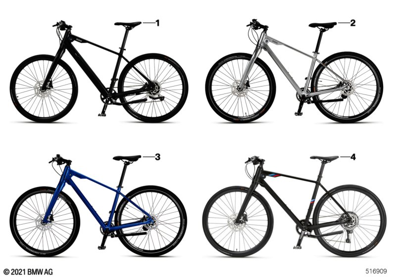 BMW Bikes & Equipment - велосипеды 2021