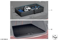 Фасонный коврик для багажника