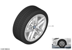 Колесо в сб.зим.сдвоенн.спицы 186 -16"