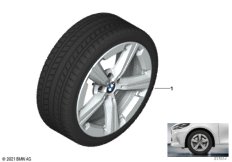 Колесо в сб.зим.звездообр.сп.875 - 17"