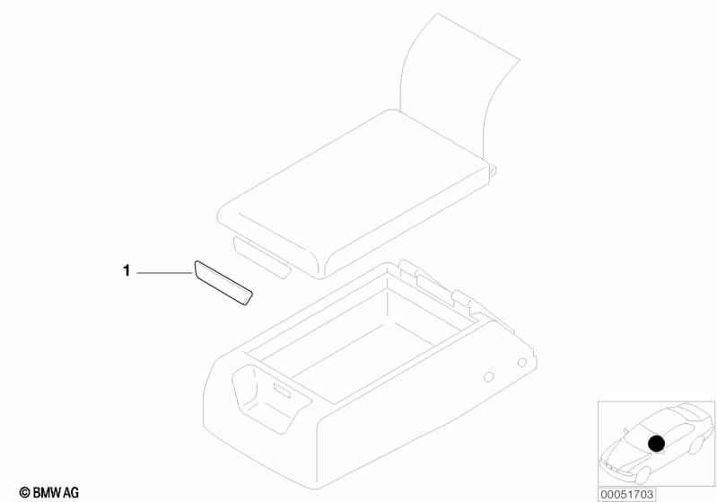 Инд.отделка дерев.накладка подлокотника