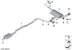 Система выпуска ОГ Зд