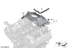 Перемычка пространства развала цилиндров