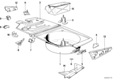 Дополнит.элементы пола багажника