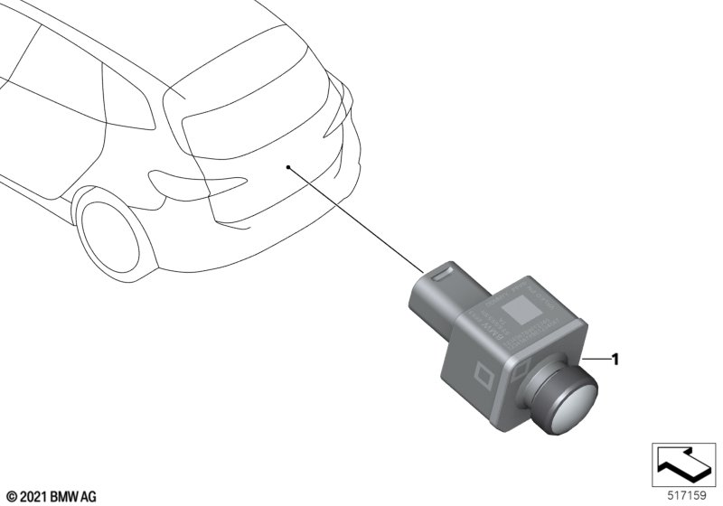 Видеокамера заднего хода