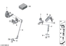 Датчик регулировки угла наклона фар