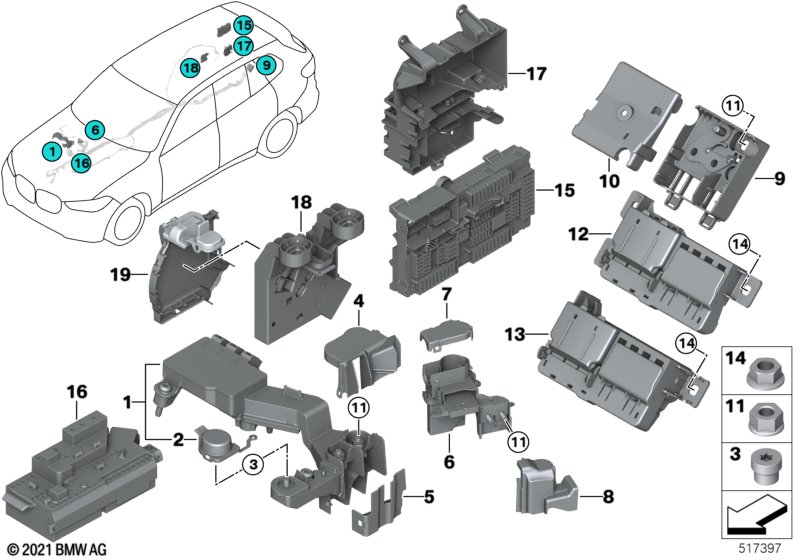 Токораспределитель/распределитель B+