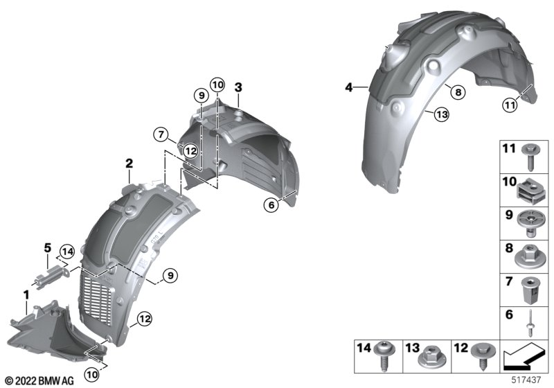 G70 уголок бампера передний левый