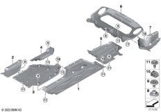 Облицовка днища кузова