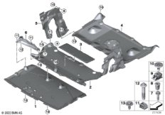 Экран моторного отсека