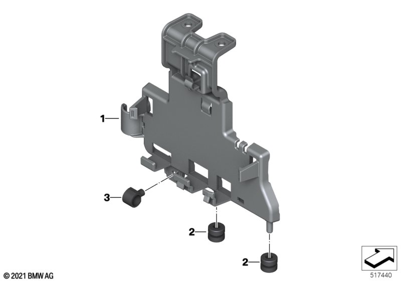 Кронштейн жгута проводов
