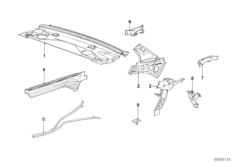 Боковые панели багажника/Внутр