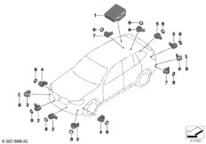 Сигнализация авар.сближения при парковке