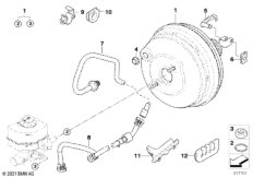Вакуумный усилитель тормозов