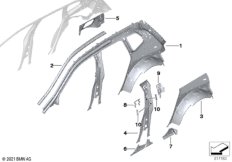 Боковой каркас Внутр