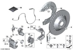 Датчик износа торм.накладки колеса Зд