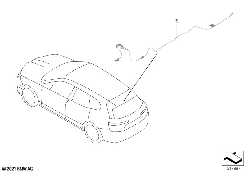 Антенна спойлера