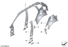 Боковой каркас Внутр