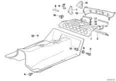 нижние части задних сидений