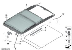 Панорамная крыша с электроприводом