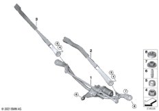 Детали стеклоочистителя