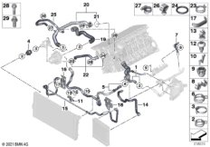Шланги системы охлаждения