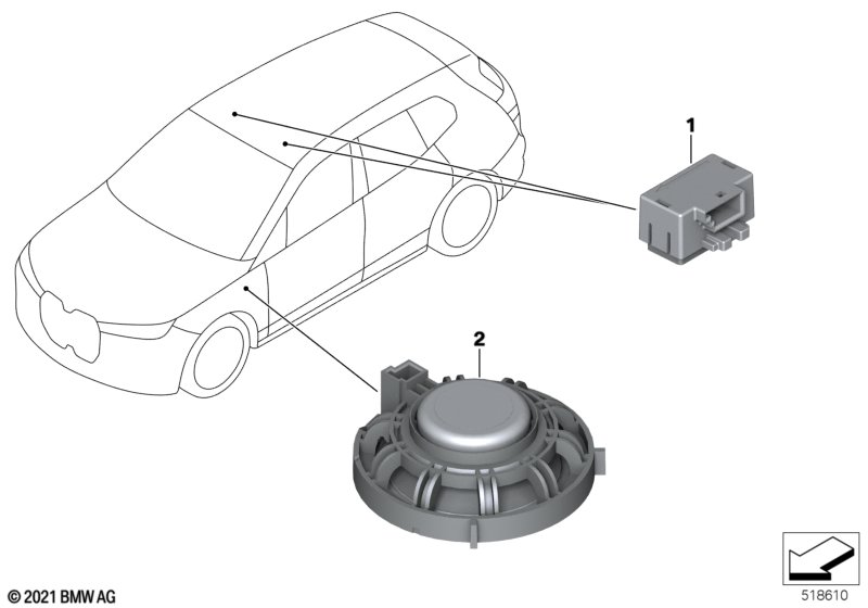 Детали устройства громкой связи