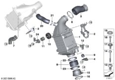 Охладитель наддувочного воздуха