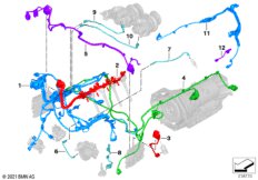 жгут проводов двигателя