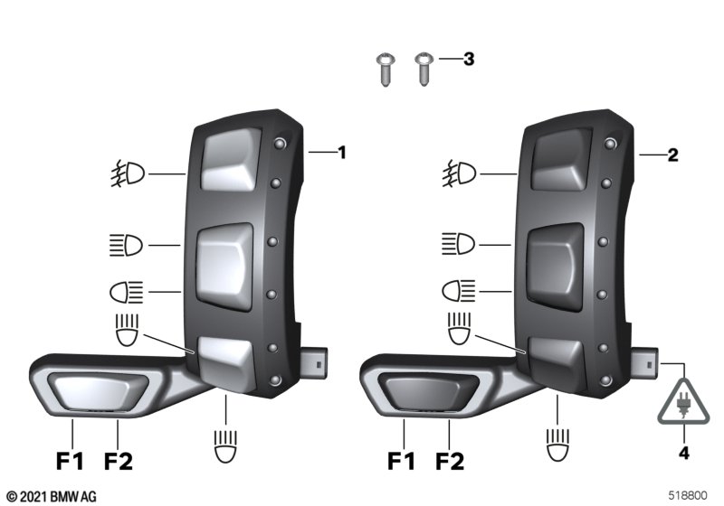 Доп. переключатель т/с спец.назначения Л