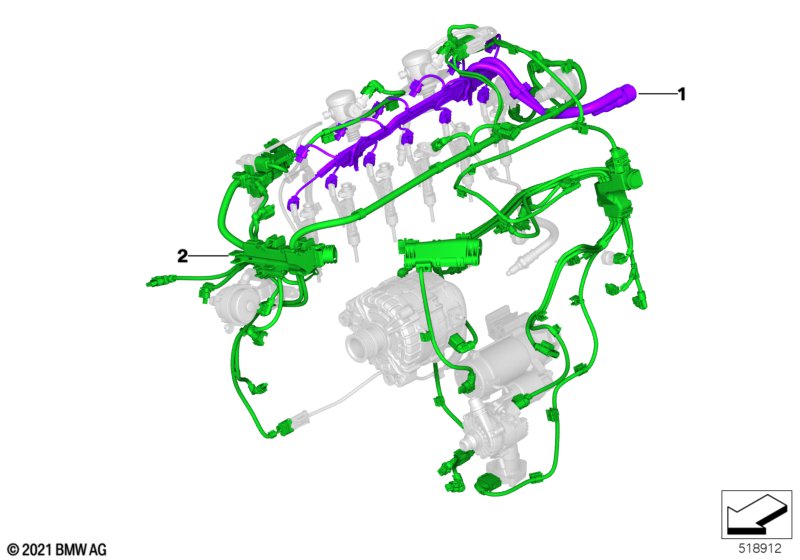 жгут проводов двигателя