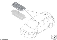 Держат.получатель дистанц.радиоуправлен.