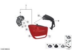 Блок задних фонарей